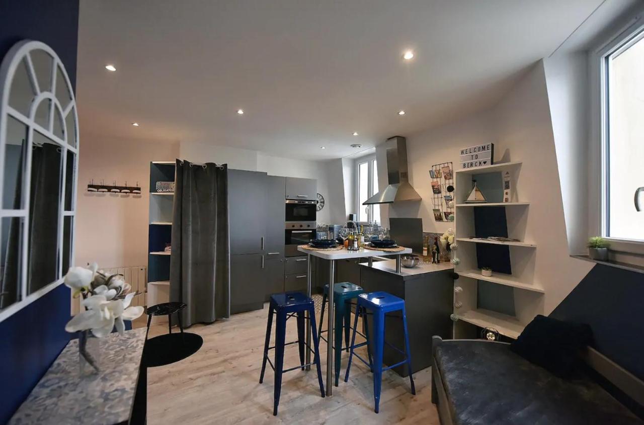 Studio L'Échappée Bleue - 250m de la plage Berck Extérieur photo