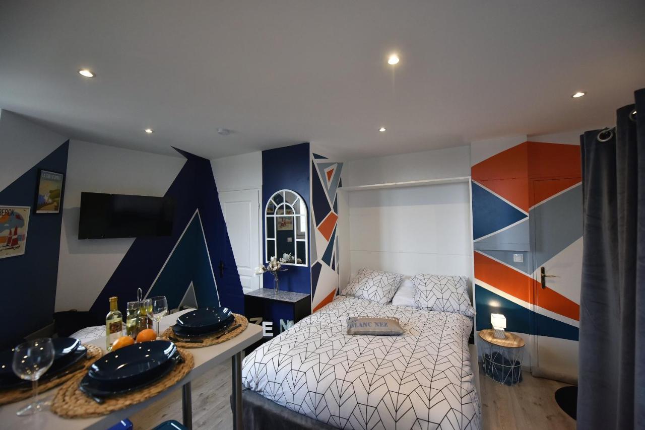 Studio L'Échappée Bleue - 250m de la plage Berck Extérieur photo