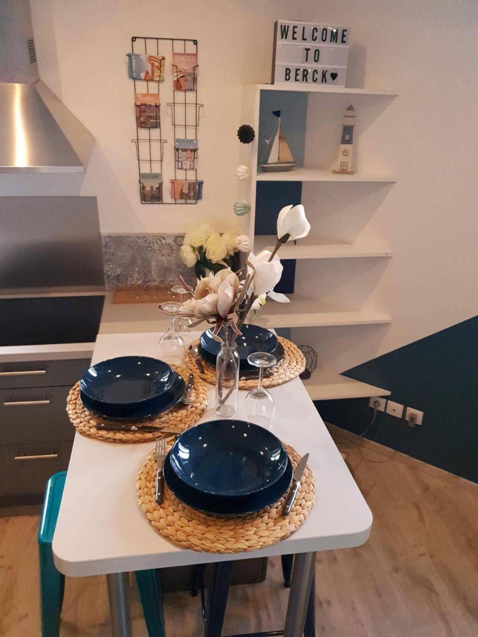 Studio L'Échappée Bleue - 250m de la plage Berck Extérieur photo