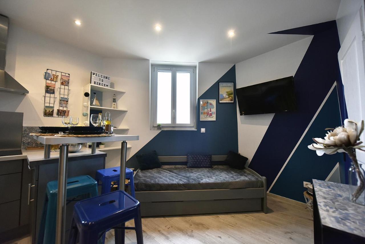 Studio L'Échappée Bleue - 250m de la plage Berck Extérieur photo