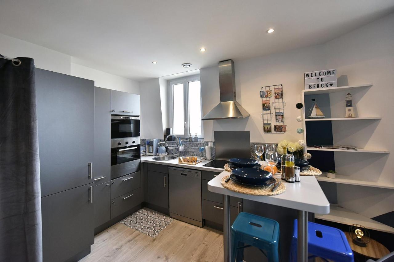 Studio L'Échappée Bleue - 250m de la plage Berck Extérieur photo