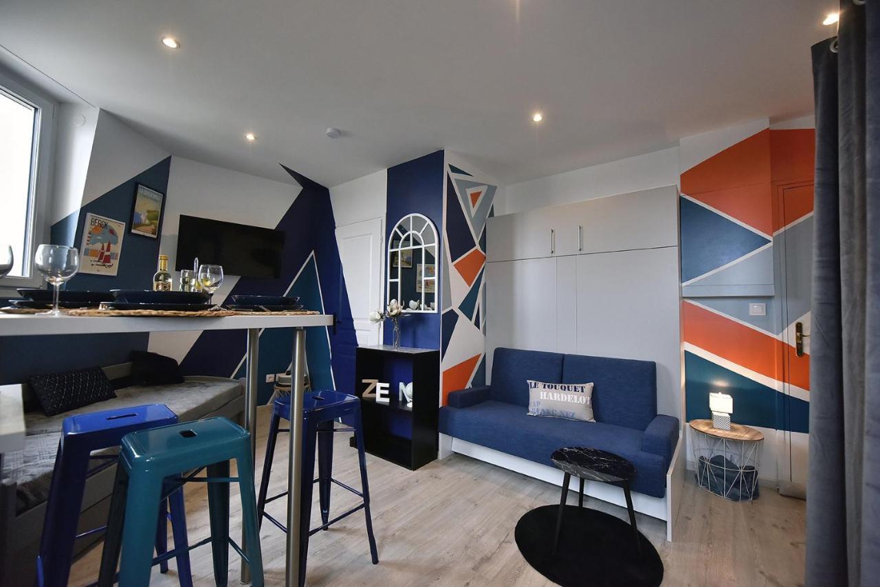 Studio L'Échappée Bleue - 250m de la plage Berck Extérieur photo
